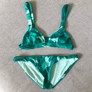 Palm Print Bikini | Vitamin A